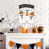 Maxbell Halloween Door Sign Decorative Home Decor Wood for Haunted House Window Yard