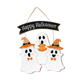 Maxbell Halloween Door Sign Decorative Home Decor Wood for Haunted House Window Yard