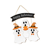 Maxbell Halloween Door Sign Decorative Home Decor Wood for Haunted House Window Yard