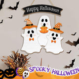 Maxbell Halloween Door Sign Decorative Home Decor Wood for Haunted House Window Yard
