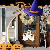 Maxbell Halloween Door Sign Decorative Home Decor Wood for Haunted House Window Yard