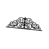 Maxbell Door Topper Easy Installation Metal Ornament Sturdy Versatile Wall Art Decor