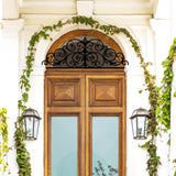 Maxbell Door Topper Easy Installation Metal Ornament Sturdy Versatile Wall Art Decor