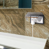 Maxbell Waterproof Outlet Cover Electrical Power Outlet Protector for Indoor Outdoor Black