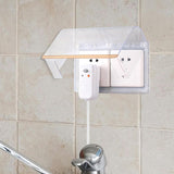 Maxbell Waterproof Outlet Cover Electrical Power Outlet Protector for Indoor Outdoor Clear