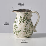 Maxbell Vase Decor Gift Modern Art Crafts Flowerpot for Entryway Anniversary Hallway