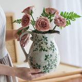 Maxbell Vase Decor Gift Modern Art Crafts Flowerpot for Entryway Anniversary Hallway