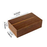Maxbell Tea Bags Box Divided Practical Container Tea Holder for Restaurant Bar Office