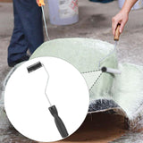 Maxbell Fiberglass Roller Tool Portable Bubble Roller for Outdoor Indoor Boat Repair head 28mmx50mm