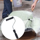 Maxbell Fiberglass Roller Tool Portable Bubble Roller for Outdoor Indoor Boat Repair head 28mmx125mm