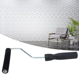 Maxbell Fiberglass Roller Tool Portable Bubble Roller for Outdoor Indoor Boat Repair head 28mmx150mm