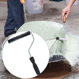 Maxbell Fiberglass Roller Tool Portable Bubble Roller for Outdoor Indoor Boat Repair head 28mmx200mm