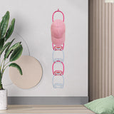 Maxbell 6Pcs Hat Organizer for Baseball Caps Hanger for Closet Wardrobe Laundry Red Blue