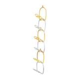 Maxbell 6Pcs Hat Organizer for Baseball Caps Hanger for Closet Wardrobe Laundry Yellow Blue