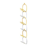 Maxbell 6Pcs Hat Organizer for Baseball Caps Hanger for Closet Wardrobe Laundry Yellow Blue