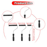 Maxbell 3 Pieces Fiberglass Roller Tools Bubble Paddle Tools for Boat Repair Outdoor