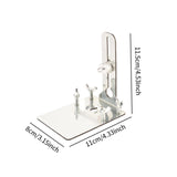 Maxbell Levels Adapter Metal Easy to Install for Builders Wall Mounted Level Bracket