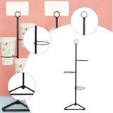 Maxbell Coffee Cup Holder Dispenser Storage Organizer for Kitchen Countertop Cabinet Black