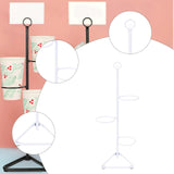Maxbell Coffee Cup Holder Dispenser Storage Organizer for Kitchen Countertop Cabinet White