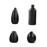 Maxbell 4Pcs Ceramic Vases Versatile Table Decorations for Bedroom Living Room Shelf