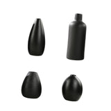 Maxbell 4Pcs Ceramic Vases Versatile Table Decorations for Bedroom Living Room Shelf