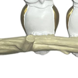 Maxbell Owl Wall Hook Decoration Cute Creative Walls Rack for Bedroom Porch Household 4 Hooks