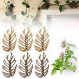 Maxbell 3 Pieces Wall Plant Climbing Brackets Climbing Plants Attachment for Bedroom Style A