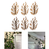 Maxbell 3 Pieces Wall Plant Climbing Brackets Climbing Plants Attachment for Bedroom Style A