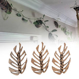 Maxbell 3 Pieces Wall Plant Climbing Brackets Climbing Plants Attachment for Bedroom Style A