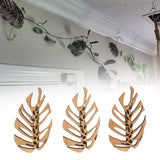 Maxbell 3 Pieces Wall Plant Climbing Brackets Climbing Plants Attachment for Bedroom Style B