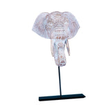 Maxbell Elephant Statue Holiday Decor Funny Desktop Decor for Fireplace Office Shelf