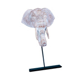 Maxbell Elephant Statue Holiday Decor Funny Desktop Decor for Fireplace Office Shelf