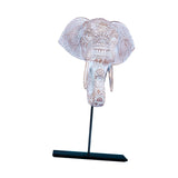 Maxbell Elephant Statue Holiday Decor Funny Desktop Decor for Fireplace Office Shelf