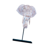 Maxbell Elephant Statue Holiday Decor Funny Desktop Decor for Fireplace Office Shelf