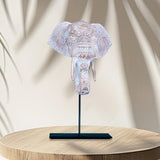 Maxbell Elephant Statue Holiday Decor Funny Desktop Decor for Fireplace Office Shelf
