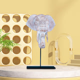 Maxbell Elephant Statue Holiday Decor Funny Desktop Decor for Fireplace Office Shelf