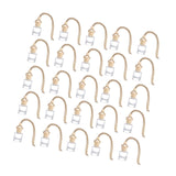 Maxbell 25Pcs Car Fragrance Hanging Bottles Portable Aroma Fragrance Vials Ornaments Style A