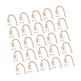 Maxbell 25Pcs Car Fragrance Hanging Bottles Portable Aroma Fragrance Vials Ornaments Style A