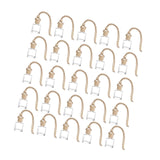 Maxbell 25Pcs Car Fragrance Hanging Bottles Portable Aroma Fragrance Vials Ornaments Style B