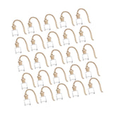 Maxbell 25Pcs Car Fragrance Hanging Bottles Portable Aroma Fragrance Vials Ornaments Style B
