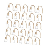Maxbell 25Pcs Car Fragrance Hanging Bottles Portable Aroma Fragrance Vials Ornaments Style B