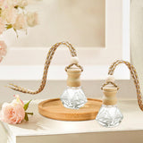 Maxbell 25Pcs Car Fragrance Hanging Bottles Portable Aroma Fragrance Vials Ornaments Style C