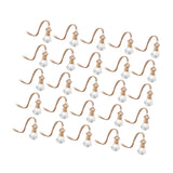 Maxbell 25Pcs Car Fragrance Hanging Bottles Portable Aroma Fragrance Vials Ornaments Style C
