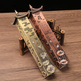 Maxbell Incense Burner Creative Incense Stick Holder for Living Room Festivals Party Bronze