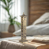 Maxbell Incense Burner Creative Incense Stick Holder for Living Room Festivals Party Bronze