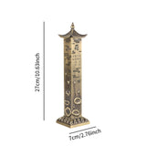 Maxbell Incense Burner Creative Incense Stick Holder for Living Room Festivals Party Bronze