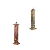 Maxbell Incense Burner Creative Incense Stick Holder for Living Room Festivals Party Bronze