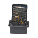 Maxbell Indoor Waterfall Novelty Tabletop Fountain for Entrance Centerpiece Bedroom