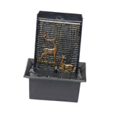 Maxbell Indoor Waterfall Novelty Tabletop Fountain for Entrance Centerpiece Bedroom