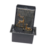 Maxbell Indoor Waterfall Novelty Tabletop Fountain for Entrance Centerpiece Bedroom